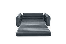 Надувний диван-трансформер 2в1 Intex 66552 (203х224х66 см), фото 3