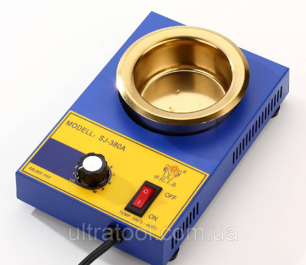 Паяльна ванна (лудилка) DZ-70505, діам.-80 мм, 250W, 200-480 °C, 220V
