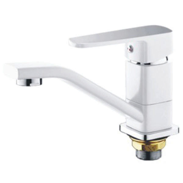Змішувач для кухні Mixxus Missouri 555-15Cm Гайка (White)