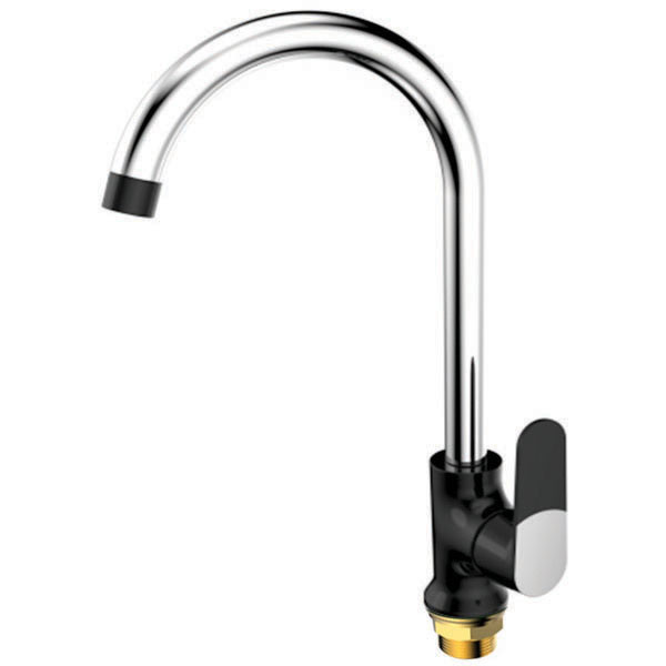 Змішувач для кухні Mixxus Premium Tiger 014 Гайка (Black)