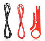 Паяльний набір у футлярі 220V 60W 6761 22 предмети, червоний, фото 4