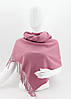 ШАРФ жіночий M&JJ МОНТАЛЬ Яскраво-рожевий 190х70 см (8564), фото 3
