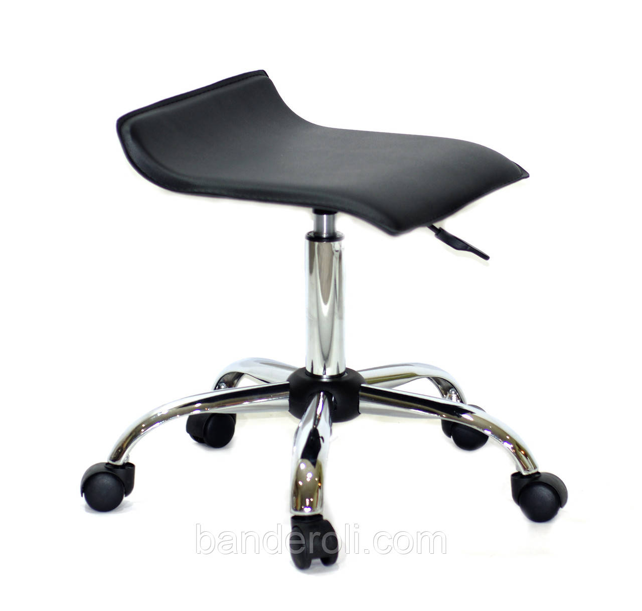 Стілець майстра без спинки ABAZ CH-OFFICE ЕК ЧОРНИЙ, фото 1