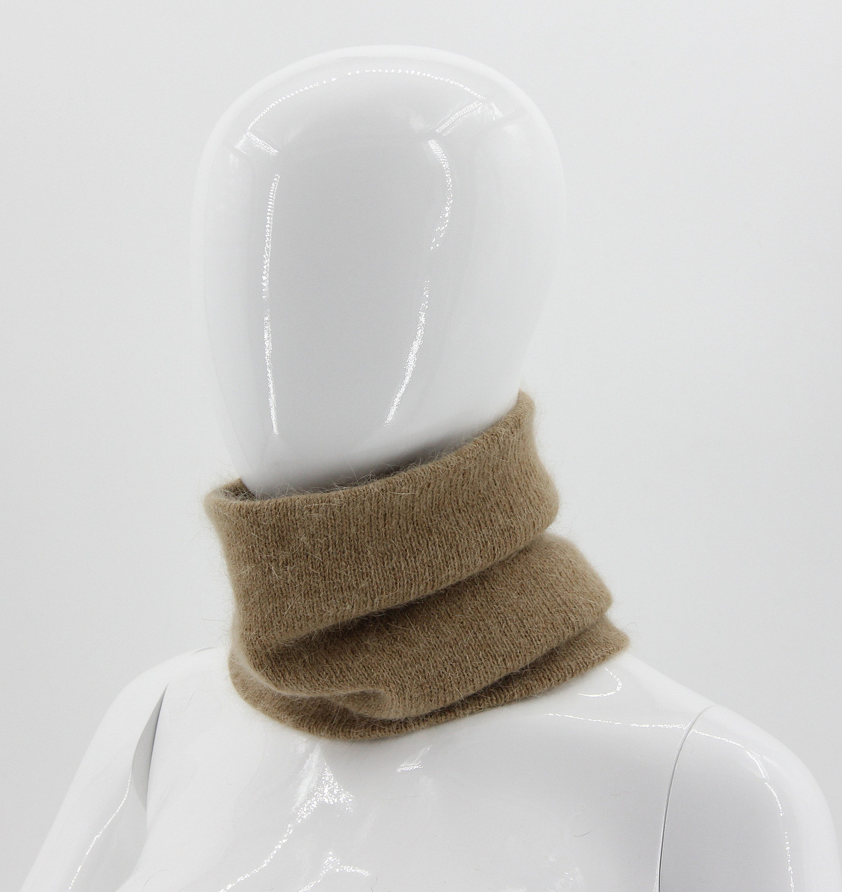 Бафф жіночий зимовий  ангоровий M&JJ МЕРЛІН Бежевий (3340), фото 1