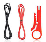 Паяльний набір у футлярі 220V 60W 6761 22 предмета, червоний, фото 4