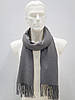Шарф чоловічий M&JJ Мармаріс Світло-сірий меланж 65х185 см (8249), фото 2