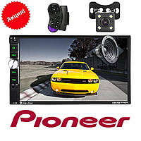 Автомагнитола 2Din Pioneer 7040CRB USB,SD, Video + ПУЛЬТ НА РУЛЬ+КАМЕРА