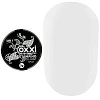 Гель-фарба для стемпінгу Oxxi Professional Stamping Gel Paint №2 (білий), 5 мл