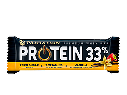 Go On Protein Bar 33% 50 g (Ваніль малина)