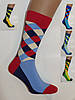 Чоловічі шкарпетки кольорові високі демісезонні