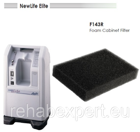 Фільтр грубого очищення для концентраторів кисню AirSep NewLife Foam Cabinet Filter Oxygen Concentrators