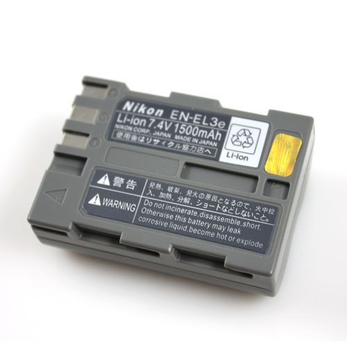 Dilux - Nikon EN-EL3e 7,4V 1800mah Li-ion аккумуляторная батарея к фотокамере. - фото 4 - id-p31244160