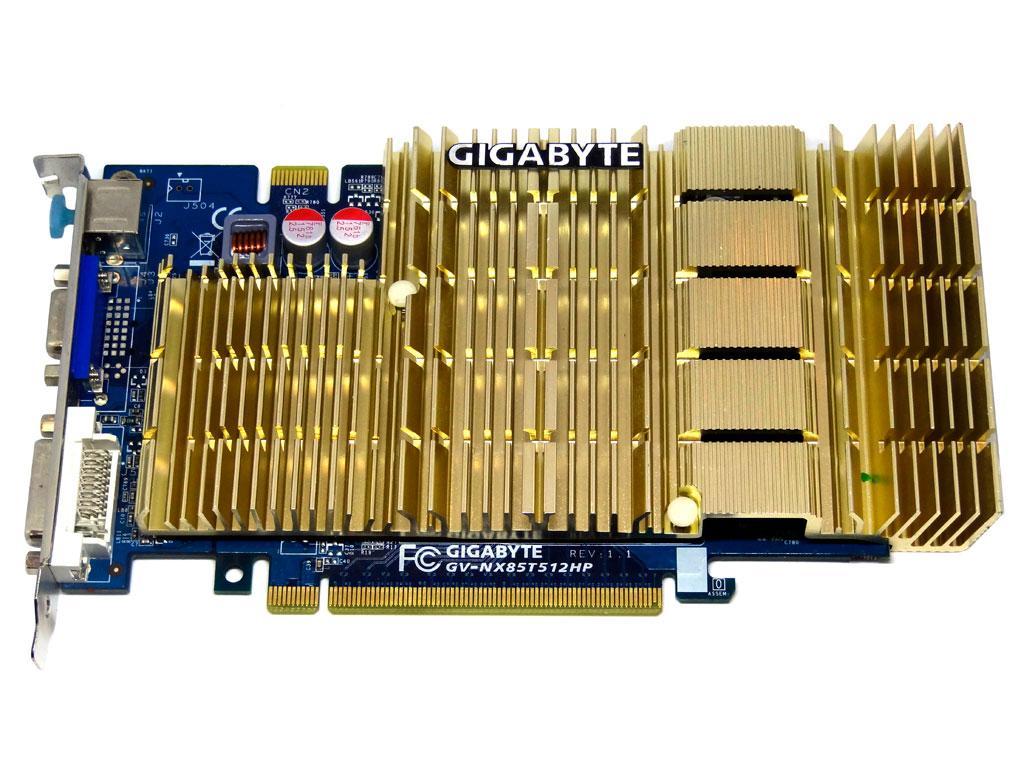 Відеокарта Gigabyte 8500 GT 512Mb PCI-Ex DDR2 128bit (DVI, VGA, sVideo)
