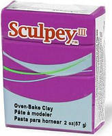 Глина полимерная Sculpey III Фиолетовая 57г 515