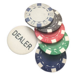 Покерний набір у кейсі 500 фішок, фото 2