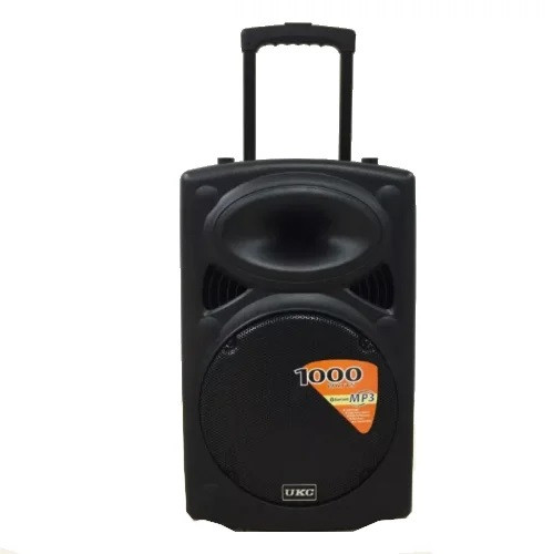 Потужна портативна колонка-валіза UKC BT15A bluetooth, фото 1