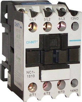 Контактор NC1-1810 18А 1NO 220V