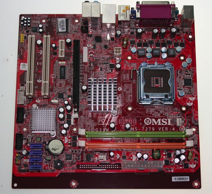 Б/В, Материнська плата, MSI, сокет 775, під Core 2 Duo, в асортименті