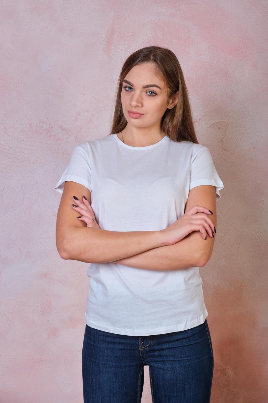 Жіноча футболка JHK COMFORT LADY білий (WH)