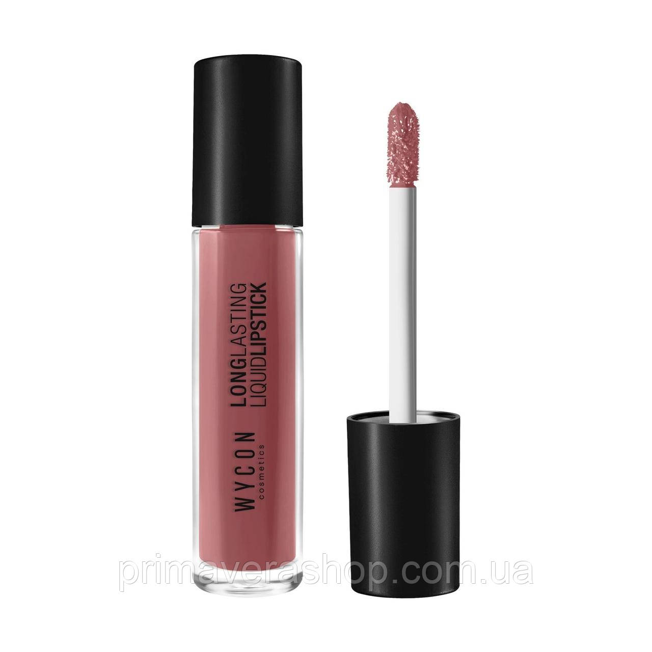 Wycon Рідка матова помада Long Lasting Liquid Lipstick 28 CRAZY ALMOND