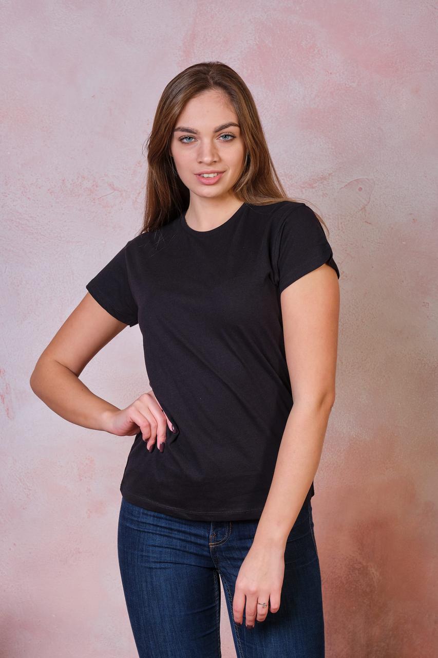 Жіноча футболка JHK COMFORT LADY чорний (BK)