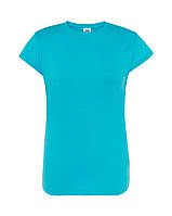 Женская футболка JHK COMFORT LADY бирюзовый (TU)