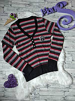 Кофта пуловер джемпер женская в полоску. Размер S 42-44