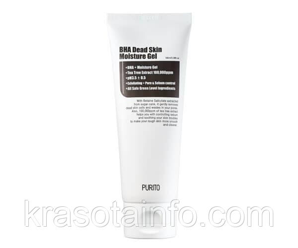 Гель з BHA-кислотами від акне і запалень Purito BHA Dead Skin Moisture Gel, 100 мл