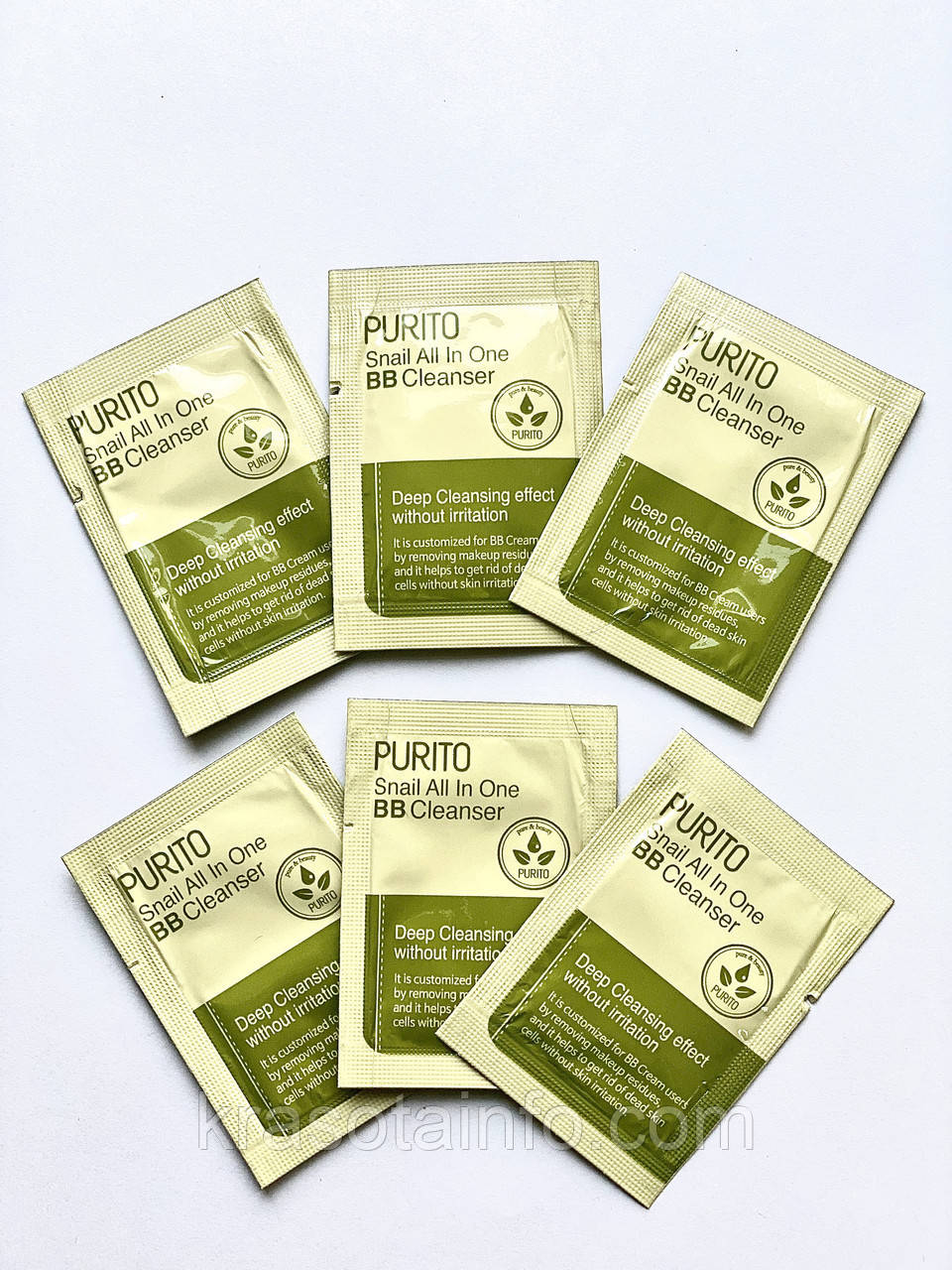 PURITO Snail All In One BB Cleanser Слабокислотних очищаючий гель з муцином равлики (пробник)