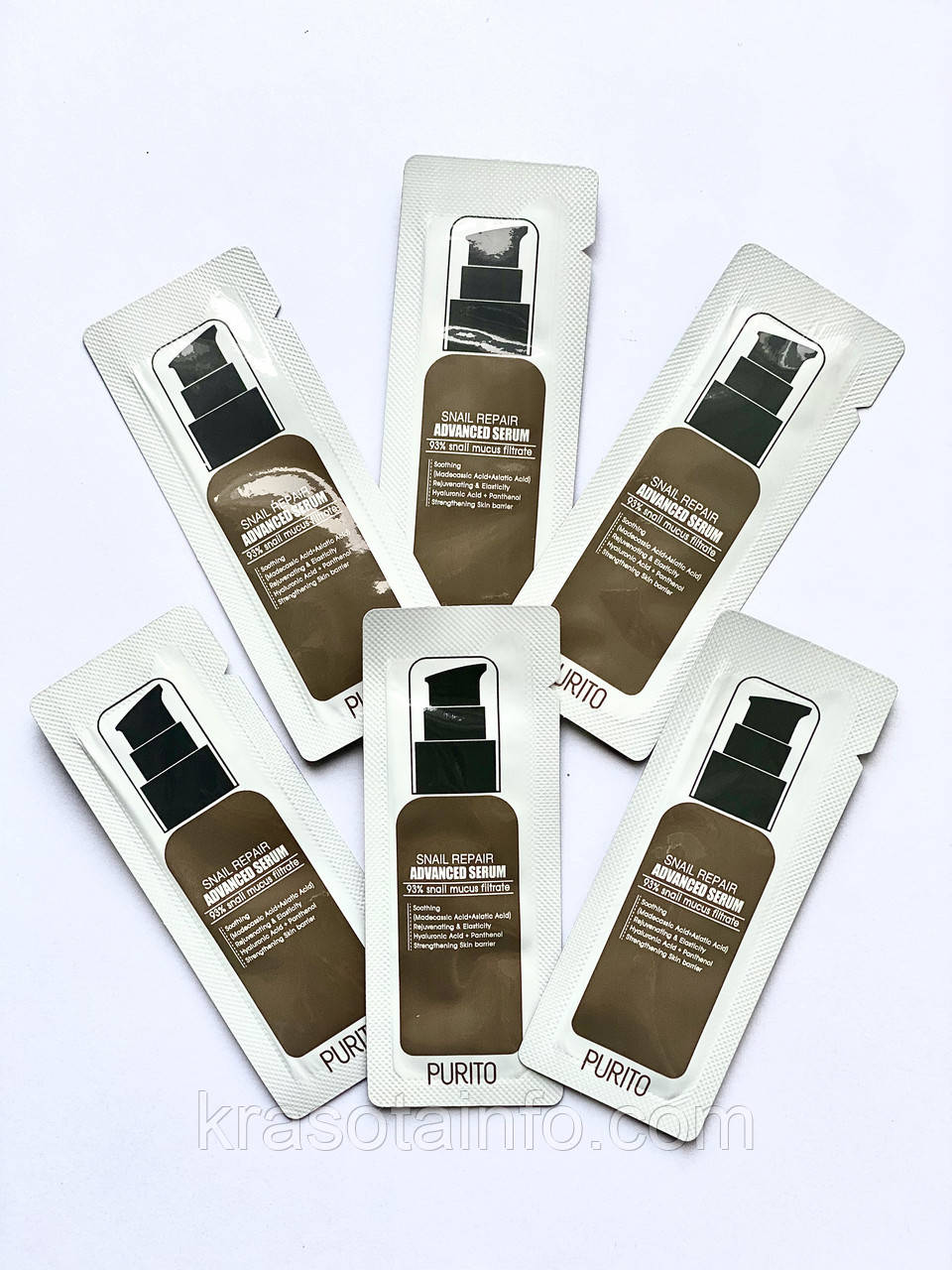 PURITO Snail Repair Advanced Serum відновлююча сироватка (пробник)
