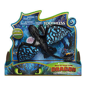 Інтерактивна іграшка "Беззубик вогонь і рев" (Toothless Deluxe Dragon with Lights and Sounds)