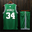 Форма зелена Pierce No34 (майка + шорти) команда Boston Celtics, фото 2