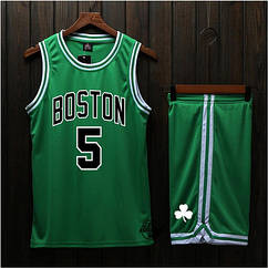 Баскетбольна зелена форма Kevin Garnett No5 (майка + шорти) Boston Celtics