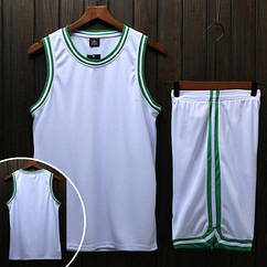 Форма біла Boston Celtics (майка + шорти)