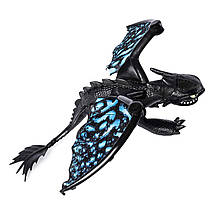 Інтерактивна іграшка "Беззубик вогонь і рев" (Toothless Deluxe Dragon with Lights and Sounds), фото 2