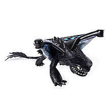 Інтерактивна іграшка "Беззубик вогонь і рев" (Toothless Deluxe Dragon with Lights and Sounds), фото 3