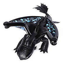 Інтерактивна іграшка "Беззубик вогонь і рев" (Toothless Deluxe Dragon with Lights and Sounds), фото 3