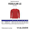 Чоловіча футболка JHK REGULAR T-SHIRT LS колір червоний (RD), фото 3