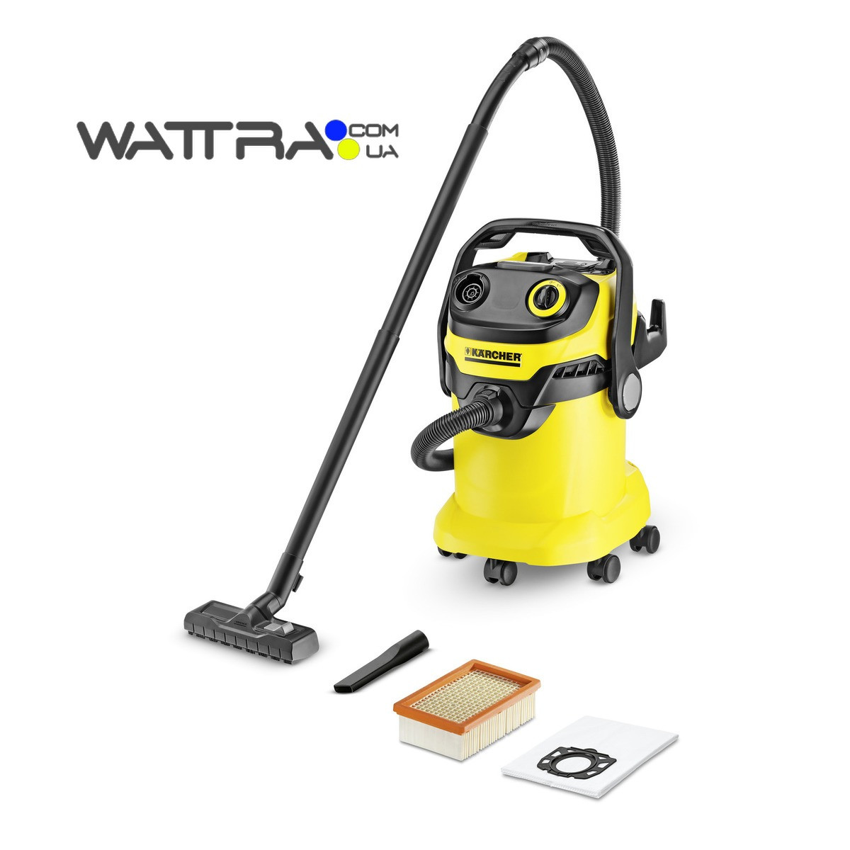 Пилосос господарський Karcher WD 5 для сухого прибирання