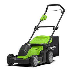 Газонокосарка акумуляторна Greenworks G40LM41K2 з АКБ 2 Ah і ЗУ