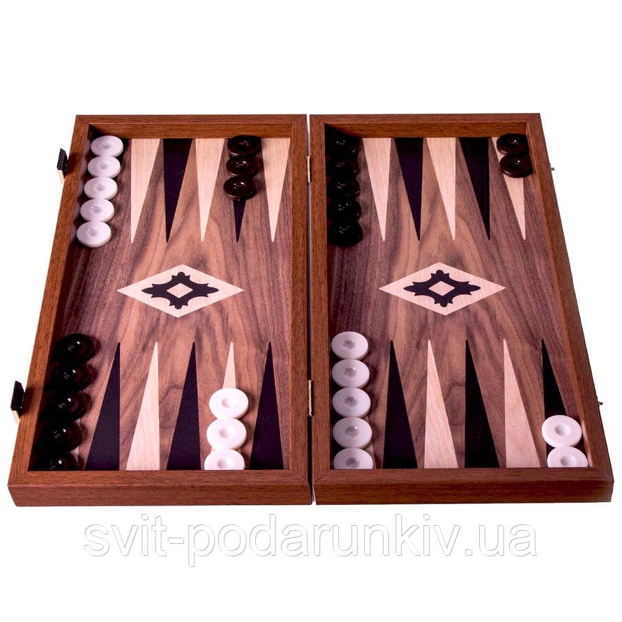 Нарди класичні з принтом натурального дерева Горіх TXL1KK, фото 1