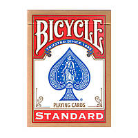 Покерные карты для фокусов Bicycle Standard (Standart, Rider Back) Красные