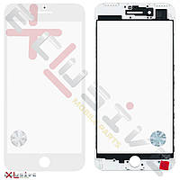 Стекло дисплея с рамкой и пленкой OCA Apple iPhone 7 Plus, Original, White