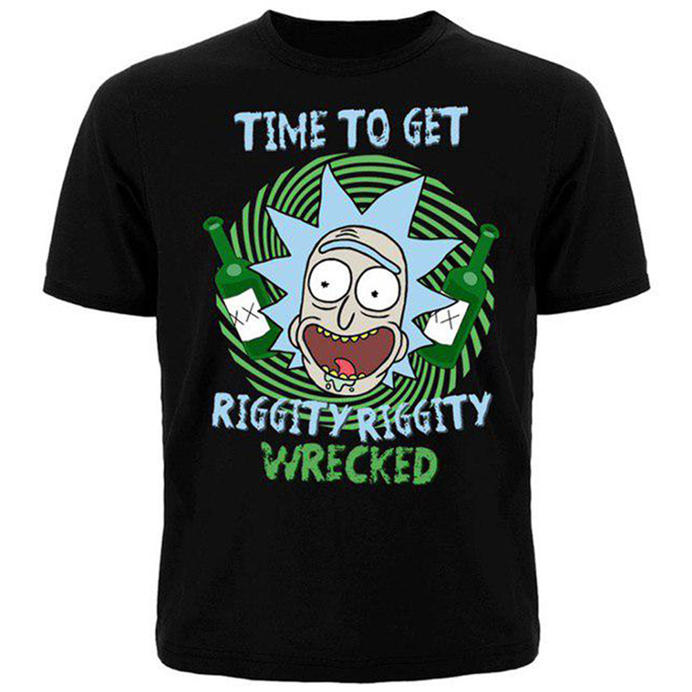 Футболка Rick And Morty "Riggity Riggity Wrecked" Urbanist, Розмір L