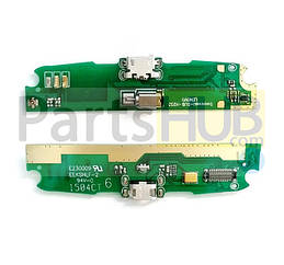 Шлейф Lenovo S820, з роз'ємом зарядки, з мікрофоном, з вібродзвінком - нижня плата