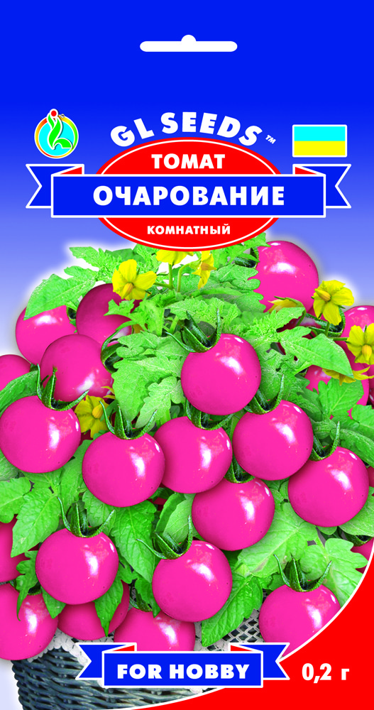УЦІНКА! Томат Чарівність кімнатний рожевий (GLS) 0,2 г
