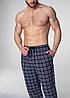 Чоловіча піжама з фланелевими штанами в клітку KEY MNS-045, фото 4