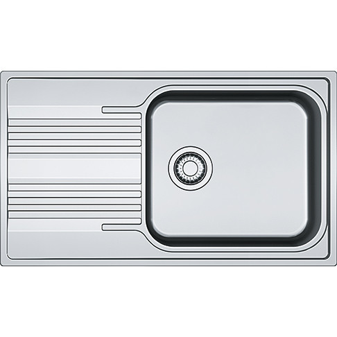 Кухонна мийка Franke Smart SRL 611-86 XL, врізна оборотна нержавіюча сталь декорована, мийка на кухню