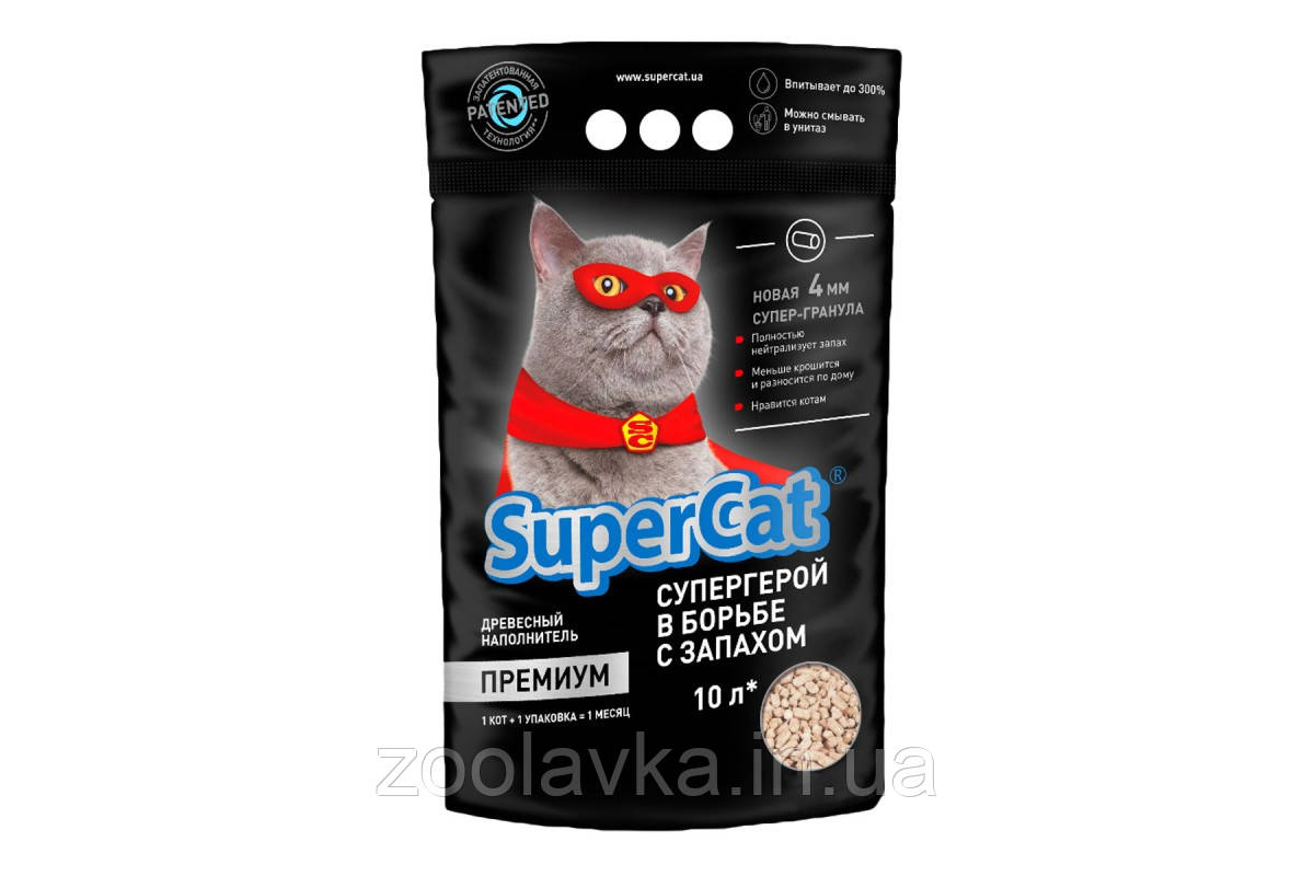 Наповнювач для туалету Collar Super Cat Преміум 3 кг