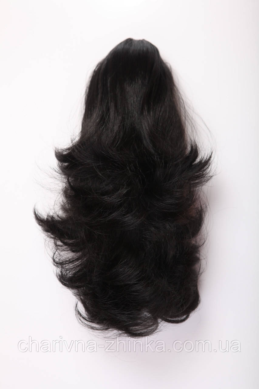 Шиньон на Крабе Elegant Двухсторонний 45 См Черный — в Категории ...